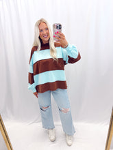 Load image into Gallery viewer, Mint Chocolate Oversized Top
