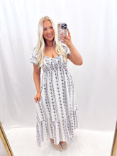 Load image into Gallery viewer, Cozy Cottage Dress NAVY
