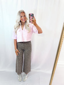 You're Cute Jeans Leopard Denim