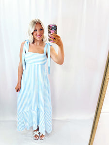 Showered In Blue Dress