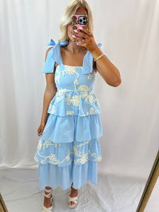 Enchanted Moments Applique Dress