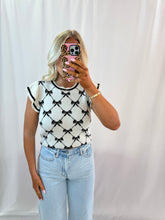 Load image into Gallery viewer, All The Bows Knit Top RESTOCK

