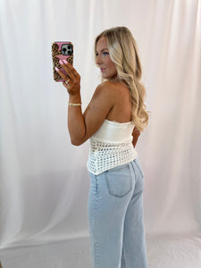 Taste Of Seaside Crochet Tube Top