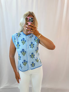 Floral Charm Top