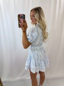 Floral Sweetheart Dress