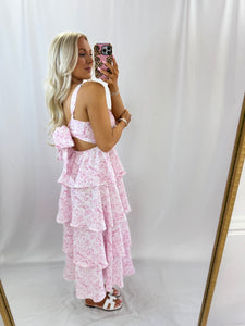 Heartfelt Ways Bow Back Dress