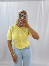 Load image into Gallery viewer, Butter Me Up Eyelet Knit Top💖 1 large left
