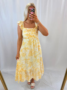 Gentle Yellow Dress