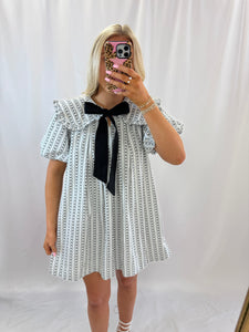 Classy Side Bow Dress