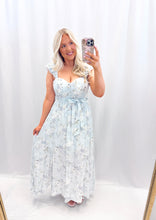 Load image into Gallery viewer, Blue In Bloom Dress
