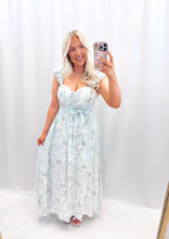 Load image into Gallery viewer, Blue In Bloom Dress
