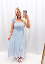 Load image into Gallery viewer, Stripe + Hop Dress
