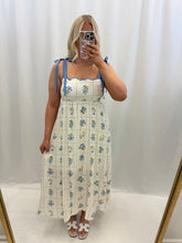 Load image into Gallery viewer, Bloom Fearfully Dress BLUE
