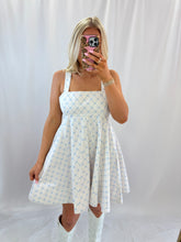 Load image into Gallery viewer, Dreaming Of Bows Denim Dress
