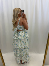 Load image into Gallery viewer, Floral Enchantment Dress BLUE
