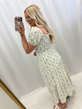 Load image into Gallery viewer, Floral Ties Dress BLUE
