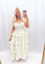 Load image into Gallery viewer, Floral Enchantment Dress YELLOW💖 2 mediums left
