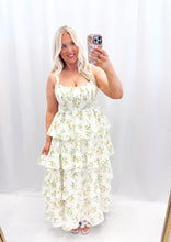 Load image into Gallery viewer, Floral Enchantment Dress YELLOW💖 2 mediums left
