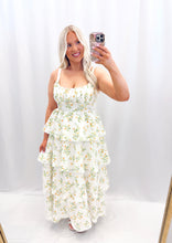 Load image into Gallery viewer, Floral Enchantment Dress YELLOW💖 2 mediums left
