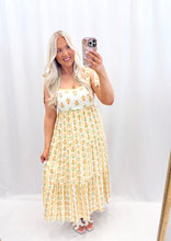 Load image into Gallery viewer, Floral Bliss Dress YELLOW

