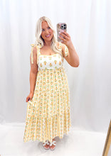 Load image into Gallery viewer, Floral Bliss Dress YELLOW
