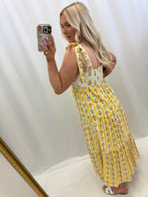 Load image into Gallery viewer, Floral Bliss Dress YELLOW
