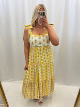 Load image into Gallery viewer, Floral Bliss Dress YELLOW
