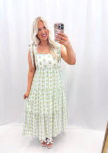 Load image into Gallery viewer, Floral Bliss Dress SAGE
