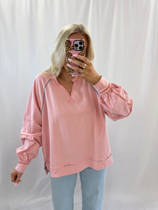 Just A Friend Lightweight Pullover