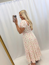 Load image into Gallery viewer, Floral Ties Dress PINK
