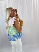 Load image into Gallery viewer, All About Gingham Blouse
