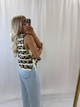 Load image into Gallery viewer, Wildly Cute Knit Top
