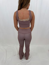 Load image into Gallery viewer, Move Muse SET MOCHA/PINK POLKA DOTS (tank + yoga pants)
