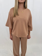 Load image into Gallery viewer, Scuba Soft SET BROWN (top + pants)
