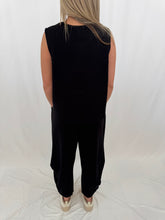 Load image into Gallery viewer, Cozy In Black Scuba SET (top + pants)
