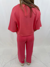 Load image into Gallery viewer, Scuba Soft SET PINK (top + pants)💖 1 large left
