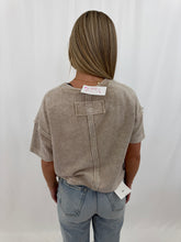 Load image into Gallery viewer, On The Daily Washed Tee TAN
