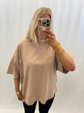 Load image into Gallery viewer, Toasted Tan Oversized Tee
