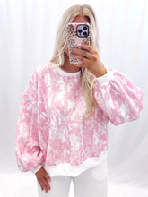 Load image into Gallery viewer, Camo Cute Crewneck Pullover - PINK CAMO💖 1 medium left
