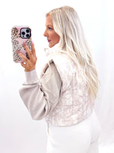 Load image into Gallery viewer, Camo Babe Reversible Puffer - TAN CAMO💖 small &amp; medium left
