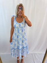 Load image into Gallery viewer, Romantic Garden Dress BLUE RESTOCK!
