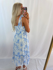 Romantic Garden Dress BLUE RESTOCK!