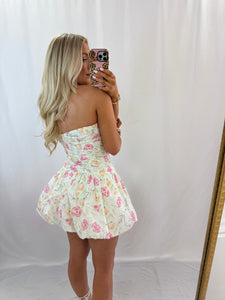 Floral Flirty Dress