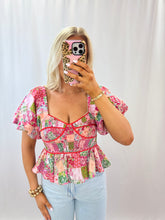 Load image into Gallery viewer, Perfectly Patched Blouse
