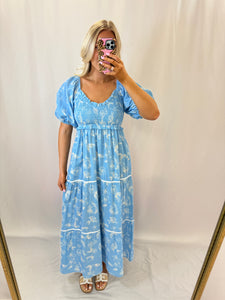 Blue Brunch Dress