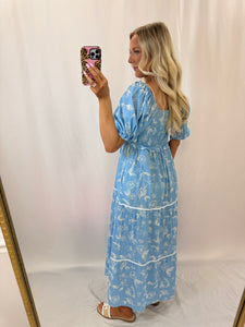 Blue Brunch Dress