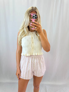 Floral Beauty Shorts PINK