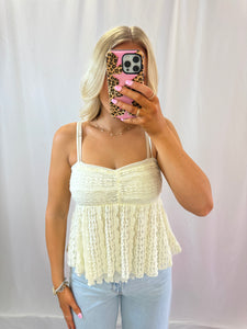 Lace Luxe Top💖 1 medium & 2 larges left