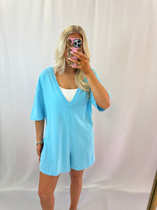 Burst Your Bubble Reversible T-Shirt Romper