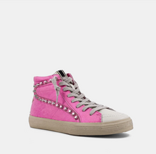 Load image into Gallery viewer, Pink Metallic SHUSHOP Sneakers
